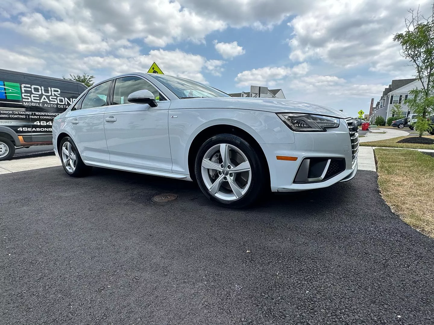 Four Seasons Mobile Detailing in Norristown — On-site auto detailing, deep interior cleaning, and exterior hand wash for a flawless finish.